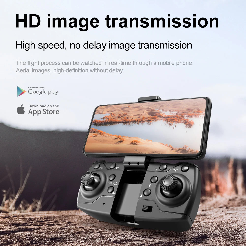 New M1 Drone Beginner Friendly  With 4K High-Definition Camera Optical Flow Technology One Click Return to Home Mode For