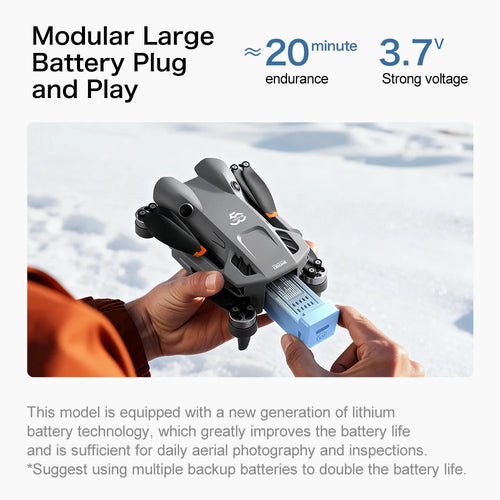 Load image into Gallery viewer, GT50 Drone 4.3-Inch Screen Remote Control 8K EIS 183g Lightweight Beginner Foldable GPS Quadcopter for Adults Travel
