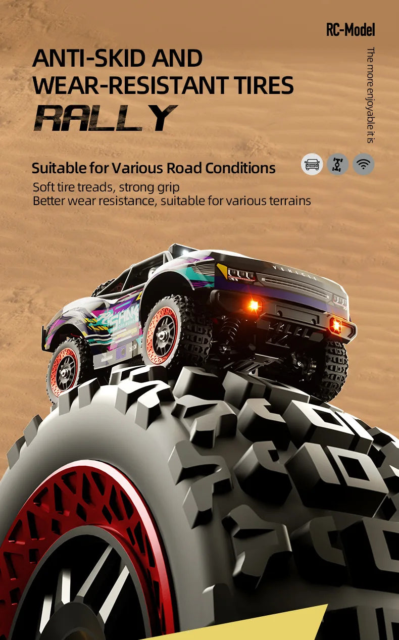 Jjrc C8820 Carbon Brush Full Scale Remote Control Car 4wd Short Truck Off-Road Professional Racing High-Speed Car Adult Rc Toys