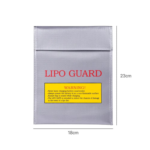 Load image into Gallery viewer, Battery Safe Bag Fireproof for RC Car Drone Batteries Travel Storage Charging Large Explosion-Proof Bags Portable

