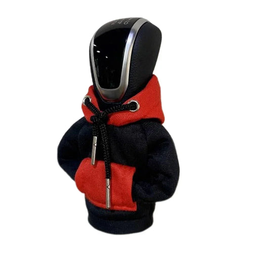 Load image into Gallery viewer, Hoodie Car Gear Shift Cover Fashion Gearshift Hoodie Car Gear Shift Knob Cover Manual Handle Gear Sweatshirt Change Lever Cover
