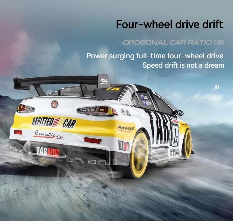1:10 4wd 70km/h Rc Drift Car Drifting Wheels Anti-collision Off-road Racing Rc Cars Off Road 4×4 Toys Rc Drift Car Large Speed