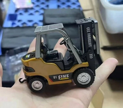 Load image into Gallery viewer, New 1/64 Remote-Controlled Alloy Forklift Engineering Vehicle Tabletop Toys Model Collection Gift For Boys
