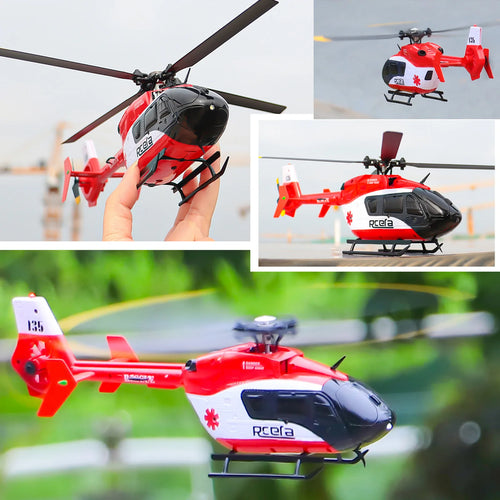 Load image into Gallery viewer, RC ERA C129V2 RTF RC Helicopter 2.4GHz 6-axis Gyroscope One Click 3D Flip Remote Control Aircraft Hobby Toys
