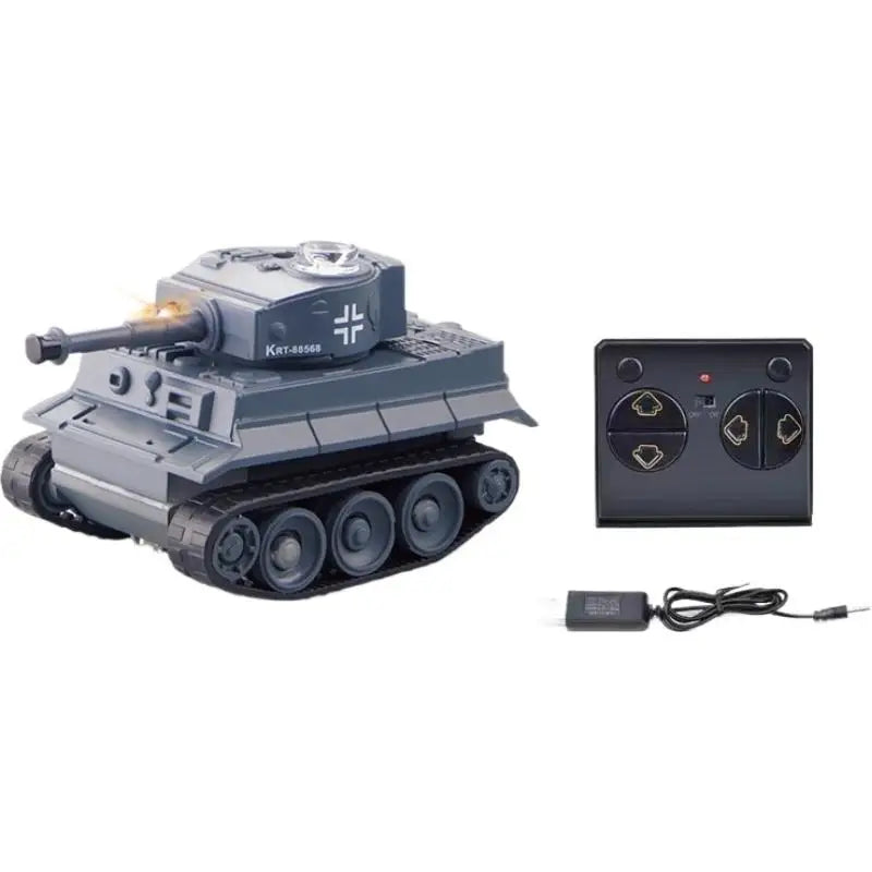 Tank,2025 new Mini Remote Control Tank Charging Model Simulation Wireless Control Children's Remote Control Car Military Toy Boy Gift