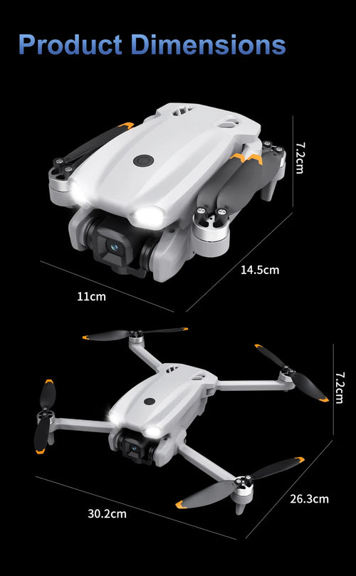 Load image into Gallery viewer, New LF812 Drone 4K/8K Professional HD 360° Dual Cameras 5G GPS WIFI Brushless Motors Obstacle Avoidance Foldable Quadcopter Toys
