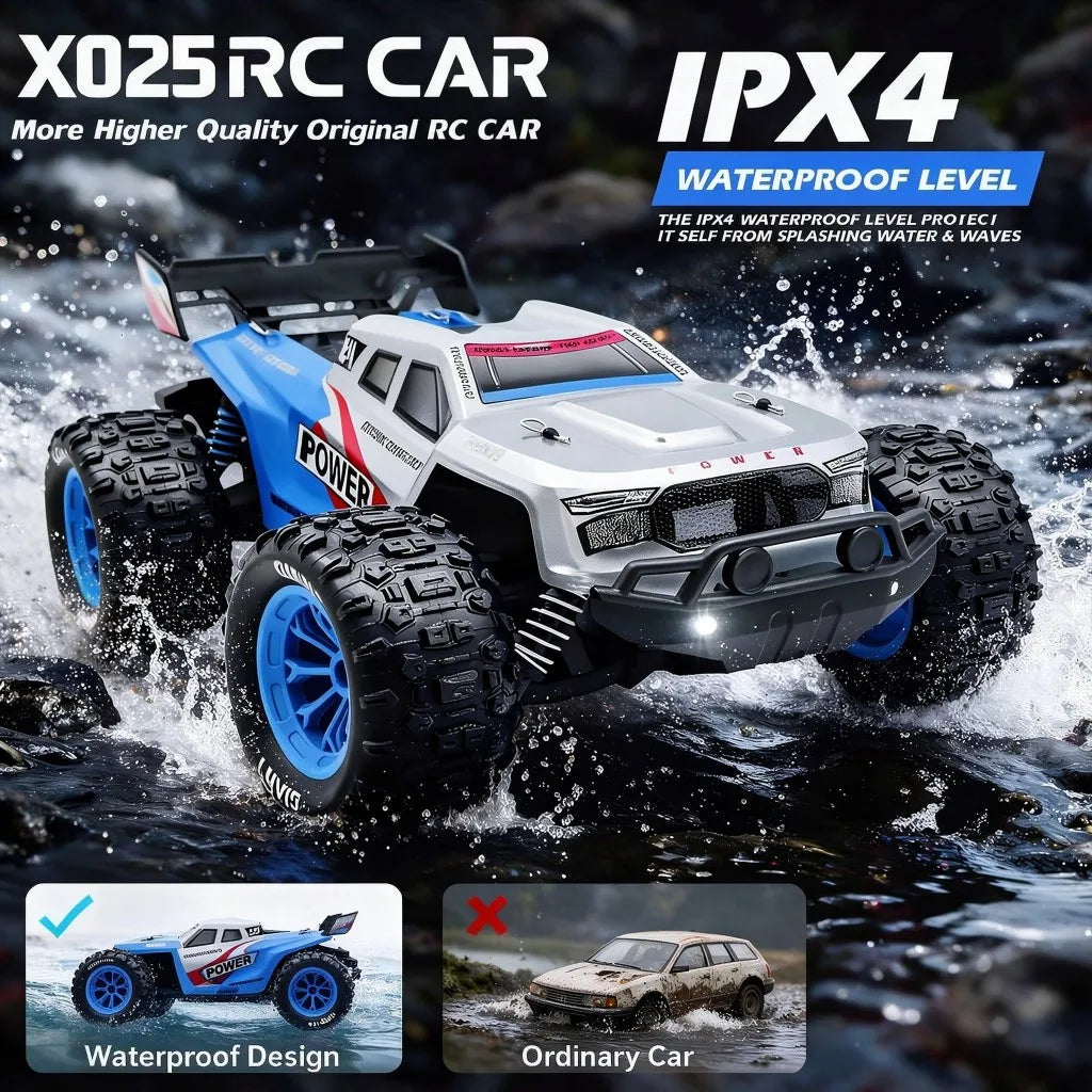 4WD 75KM/H RC Car Super Brushle High Speed Buggy 4x4 Off Road Remote Control High Speed Drift Racing Truck Drift Racing Toy Gift