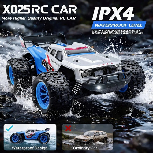 Load image into Gallery viewer, 4WD 75KM/H RC Car Super Brushle High Speed Buggy 4x4 Off Road Remote Control High Speed Drift Racing Truck Drift Racing Toy Gift
