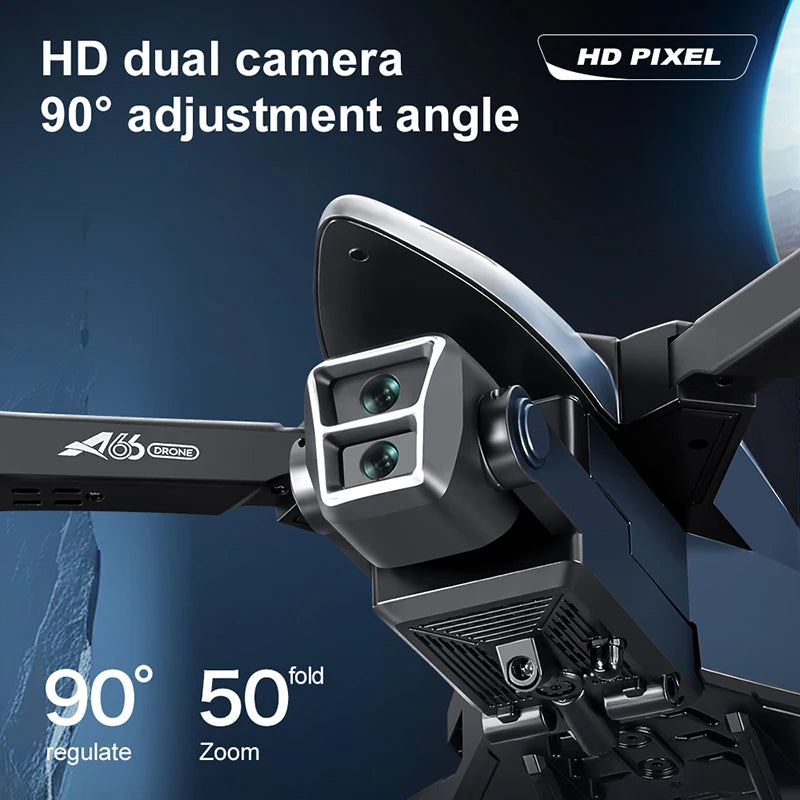 Xiaomi A66 Dual Lens Drone 8k High-definition Aerial Photography Obstacle Avoidance Aircraft Spray Remote Control Aircraft Toys