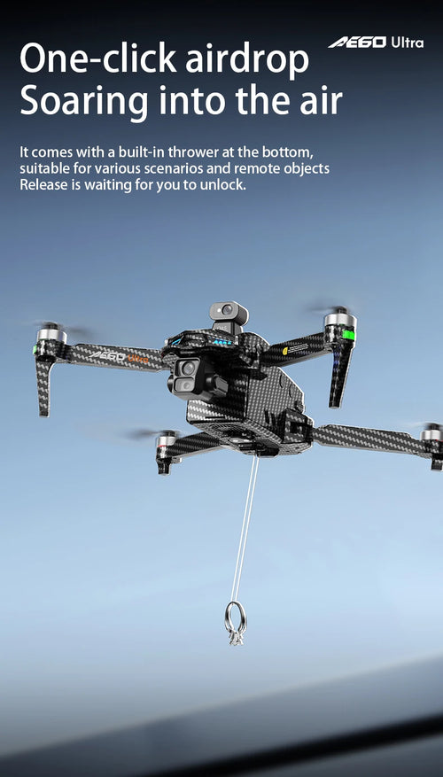 Load image into Gallery viewer, AE60 Ultra Professional Drone With 8K Camera GPS 3-Axis Gimbal Obstacle Avoidance Touch Screen FPV Brushless RC Drones Boy Toys
