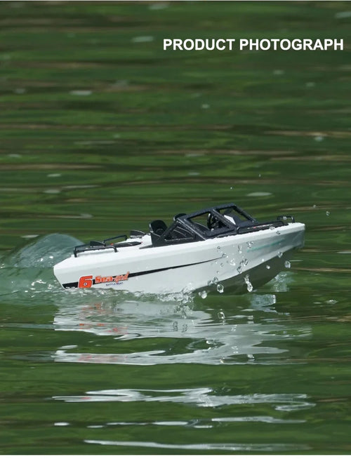 Load image into Gallery viewer, Toy Boat 1/12 Remote Control Go Kart 2.4G High-Speed Vortex Spray Brushless Water Electric Cool Boy Ship Model

