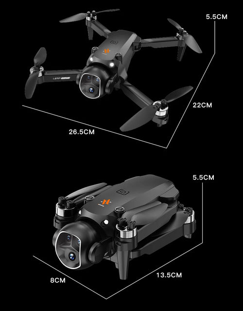 Load image into Gallery viewer, H21 Drone VR Aerial Photography Aircraft Version Monitor Dron Brushless Motor ESC Camera Optical Flow Fixed Height Headless Mode
