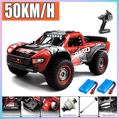 Load image into Gallery viewer, Rc Car Off Road 4x4 50km/h or 70km/h High Speed Brushless Motor Monster Truck 1/16 Desert/Snow Racing Drift Cars Toys for Boys
