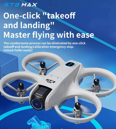 2025New GT3 MAX Drone 8K HD 4.3" Remote Control Headless Mode Helicopter 360° Flip Quadcopter Toys Mini Drone Fors Kid Toy Gifts