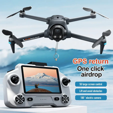 NEW YL059 Mini RC Quadcopter 4K Drone HD Camera FPV GPS Flight Optical Flow Positioning Long battery life RC Toy Boy Gift Dron