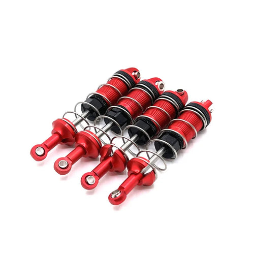 Load image into Gallery viewer, RC Car 4pcs Metal Oil Shock Absorber Damper for SCY 16101 16102 16103 1/16 RC Car Upgrade Parts Accessories
