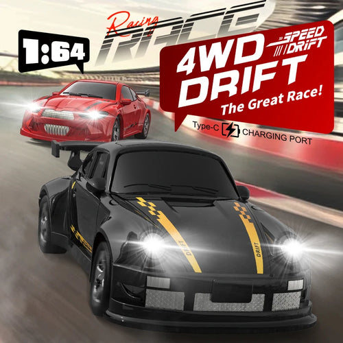 Load image into Gallery viewer, 2025 New Kf20 1:64 Drift Rc Car Four-wheel remote-controlled racing car Full proportions Desk Competition Toy Boys Ideal gifts.
