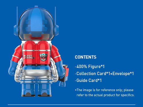 Load image into Gallery viewer, POP MART MEGA SPACE MOLLY 400% Optimus Prime Limited Edition Limited to 1pc per user ID
