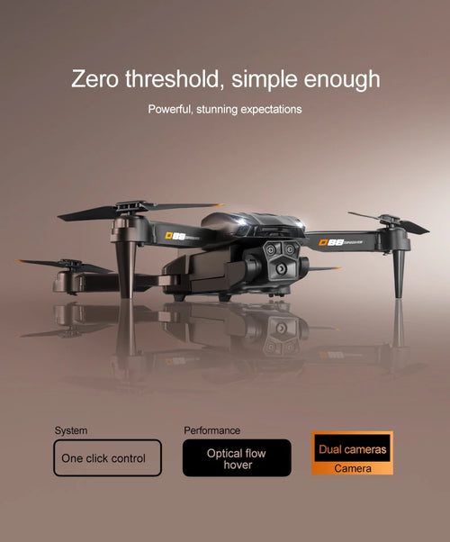 Load image into Gallery viewer, Xiaomi D88 Drone HD 8K Dual Camera Professional Aerial Photography Optical Flow Hovering Gesture Shooting Folding Quadcopter ﻿
