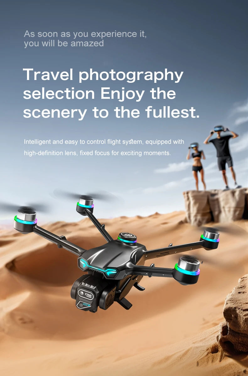 New GT6 Drone 8K Professional HD Dual Camera GPS Smart Return 5G WIFI Obstacle Avoidance Brushless Foldable Quadcopter Dron