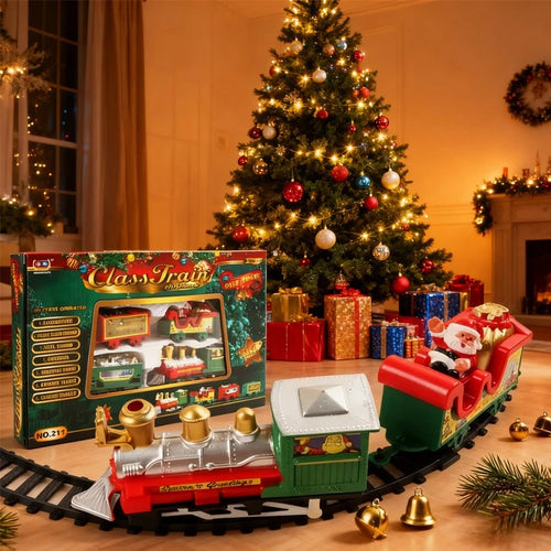 Load image into Gallery viewer, Christmas Train Set Assemble Railway Tracks Toys Decor Christmas Tree Train Gift Toy For Kids Birthday Party Gift Christmas Gift
