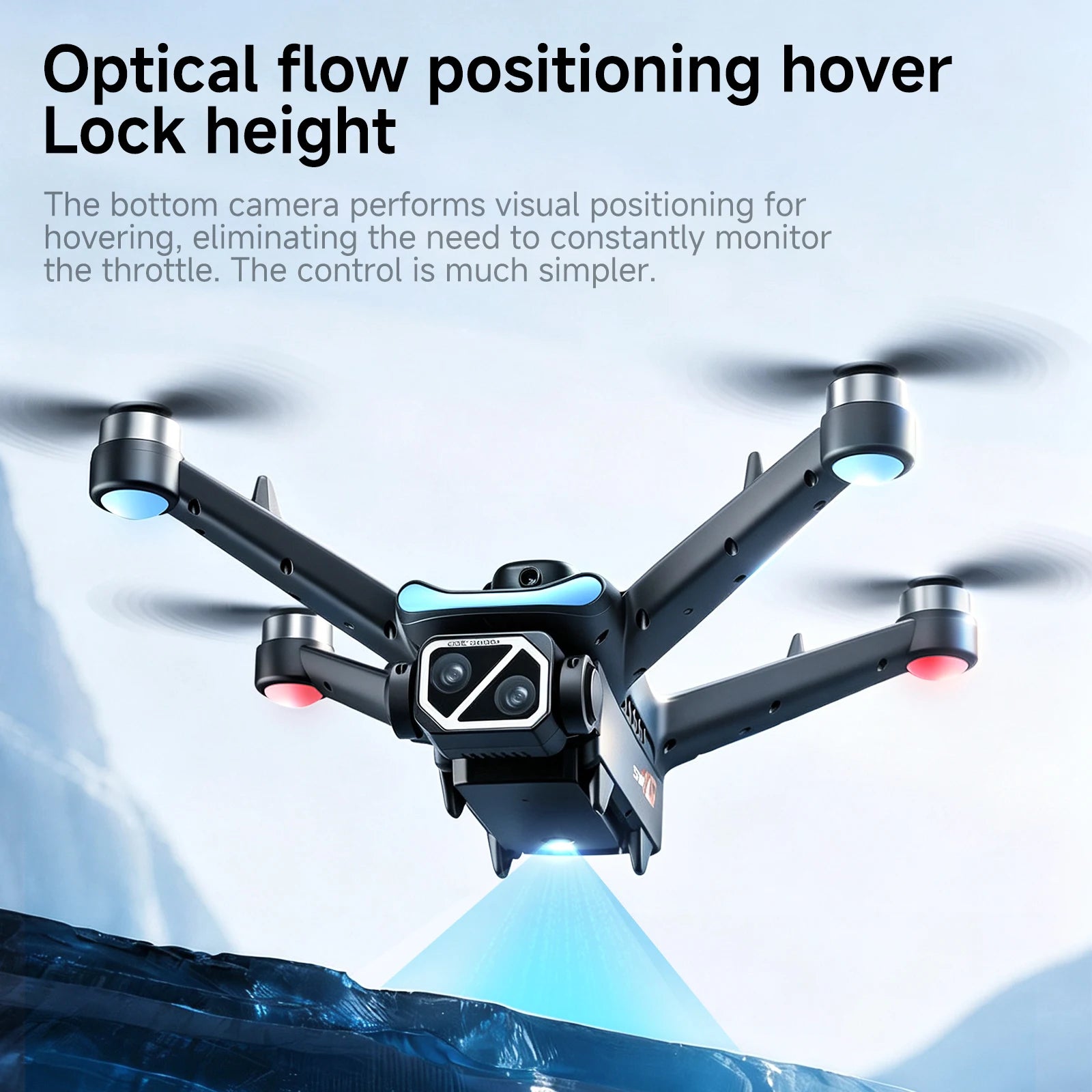 NEW YL09 Drone With Screen Remote Control 8K HD Dual Camera Brushless Motor Obstacle Avoidance Foldable FPV Quadcopter RC Drones