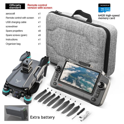 Load image into Gallery viewer, SG603 Pro Drone GPS 8K HD Camera Aerial EIS Anti-Shaking 5G WIFI Folding Drones Brushless Obstacle Avoidance Touchscreen RC UAV
