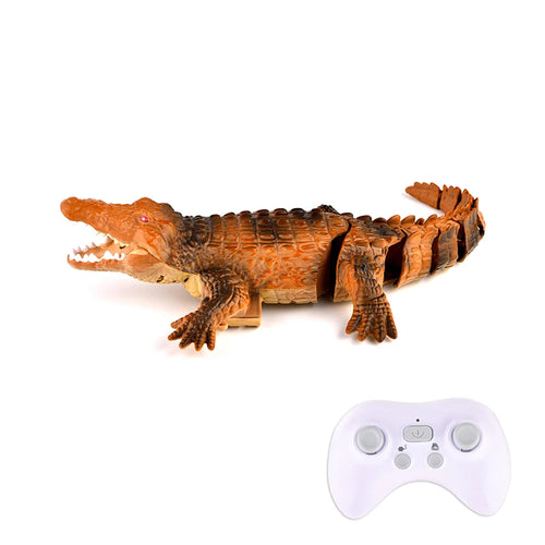 Load image into Gallery viewer, Rc Crocodile Remote Control Boat Electric Simulation Radio control  Machine toys  Children&#39;s Water pool Outdoor Toys for Boys
