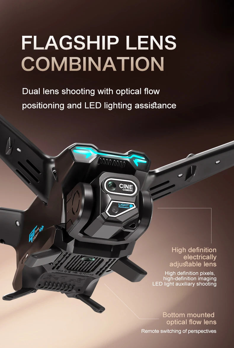 New GT6 Drone 8K Professional HD Dual Camera GPS Smart Return 5G WIFI Obstacle Avoidance Brushless Foldable Quadcopter Dron