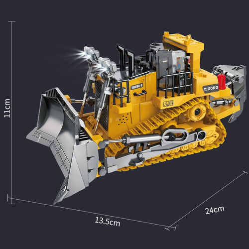 Load image into Gallery viewer, Remote Control Excavator Bulldozer Dump Truck Rc Car Toys Electric Engineering 2.4g High-Tech Vehicle Model Toys For Kids Gifts
