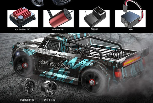 Load image into Gallery viewer, Hyper Go MJX 14301 14302 14303 1 / 14 4WD RC car 65 km / h brushless 2.4G remote control car off road high speed RC cars toys
