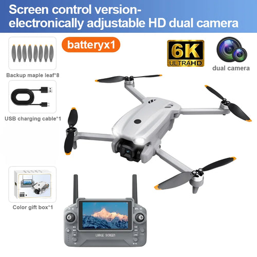 Load image into Gallery viewer, New LF812 Drone 4K/8K Professional HD 360° Dual Cameras 5G GPS WIFI Brushless Motors Obstacle Avoidance Foldable Quadcopter Toys
