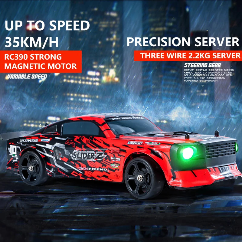 Remote Control Toy Race Car 1:14 Scale - High Speed 4x4 Off-Road RC Climbing Drift Car, Gift for Boys