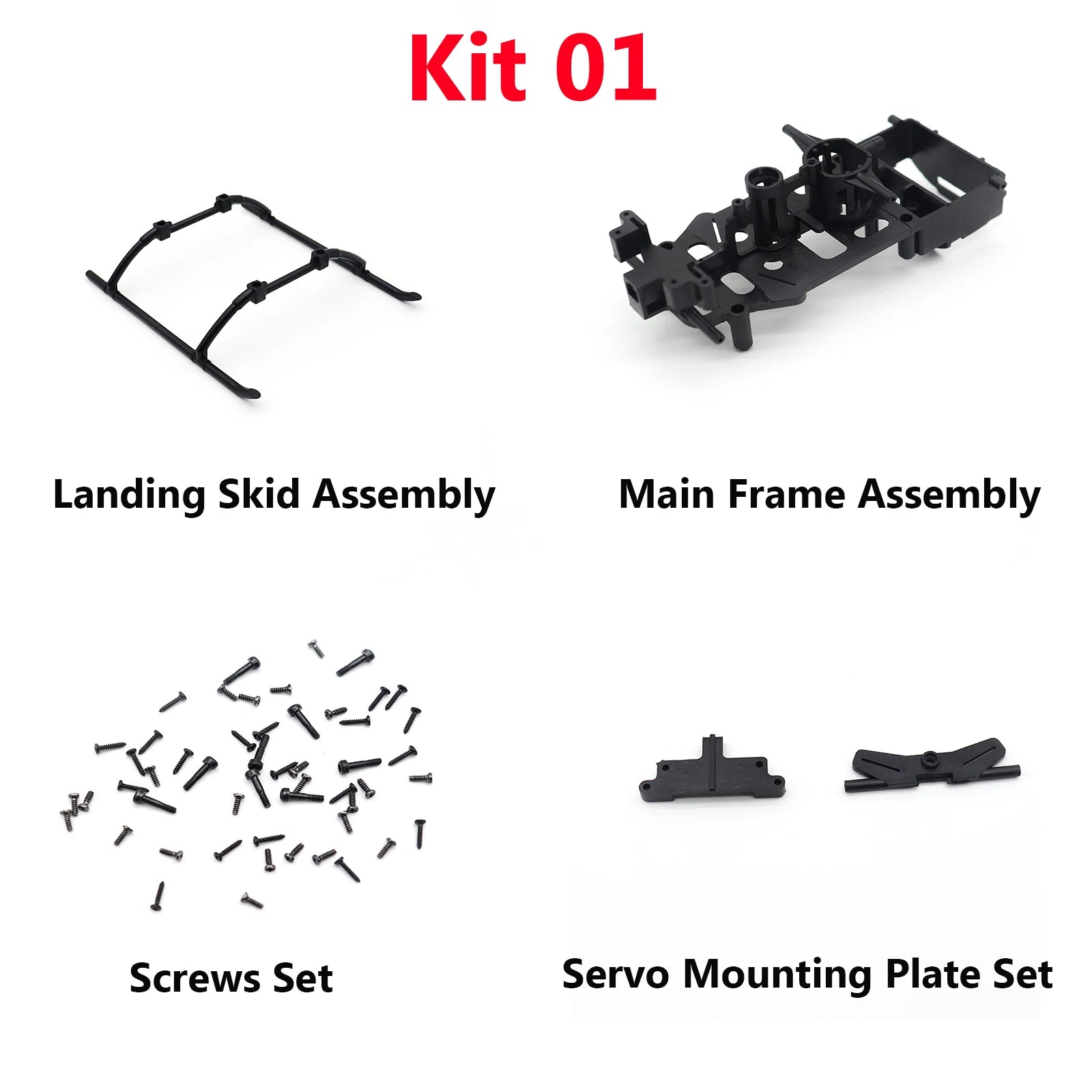 RC ERA Original Spare Parts for C186 Pro BO105 Scaled RC Helicopter Body Shell Propeller Tail Fin Motor Gear Roter Head