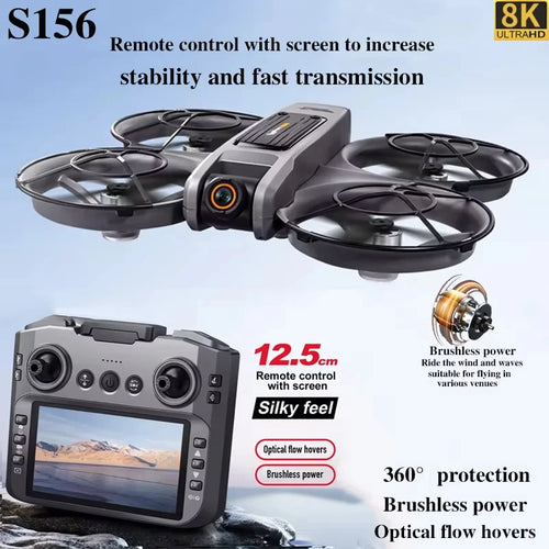 Load image into Gallery viewer, Xiaomi S156 Drone Professional 8K Camera with 5G WiFi FPV UAV Screen Remote Control and Obstacle Avoidance Quadcopter 2025 New
