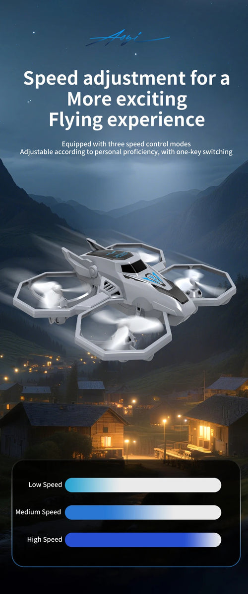 Load image into Gallery viewer, JHD For JJRC H118 Pro Drone with Multi-speed Adjustment Gorgeous LED Lights Multi-colored Lights Surrounding Flight Intelligent
