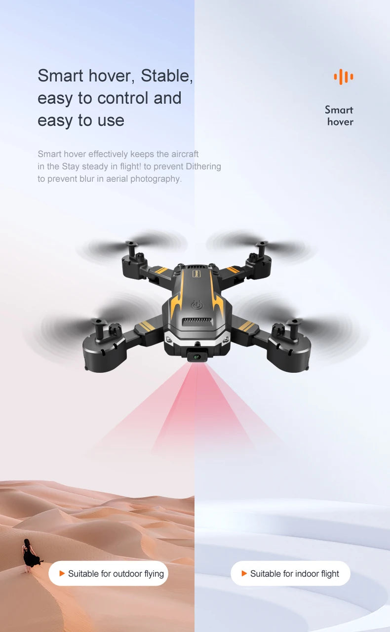 New G6 Drone 5G Profesional 8K HD Camera Optical flow Foldable Aerial Photography Drone Obstacle Avoidance Quadcopter Toys Gifts