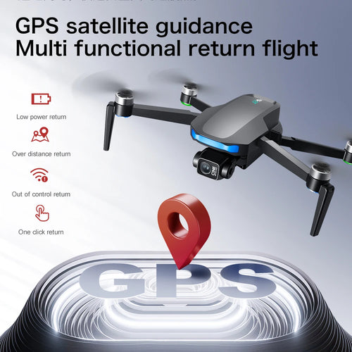 Load image into Gallery viewer, New S-X1 Quadcopter Drone: 4K Camera, 3-Axis Gimbal w/EIS, 5G GPS | Pro Aerial Photo Gift with Foldable Design
