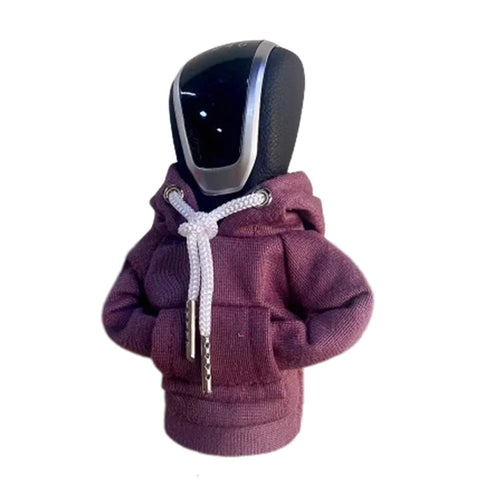 Load image into Gallery viewer, Hoodie Car Gear Shift Cover Fashion Gearshift Hoodie Car Gear Shift Knob Cover Manual Handle Gear Sweatshirt Change Lever Cover
