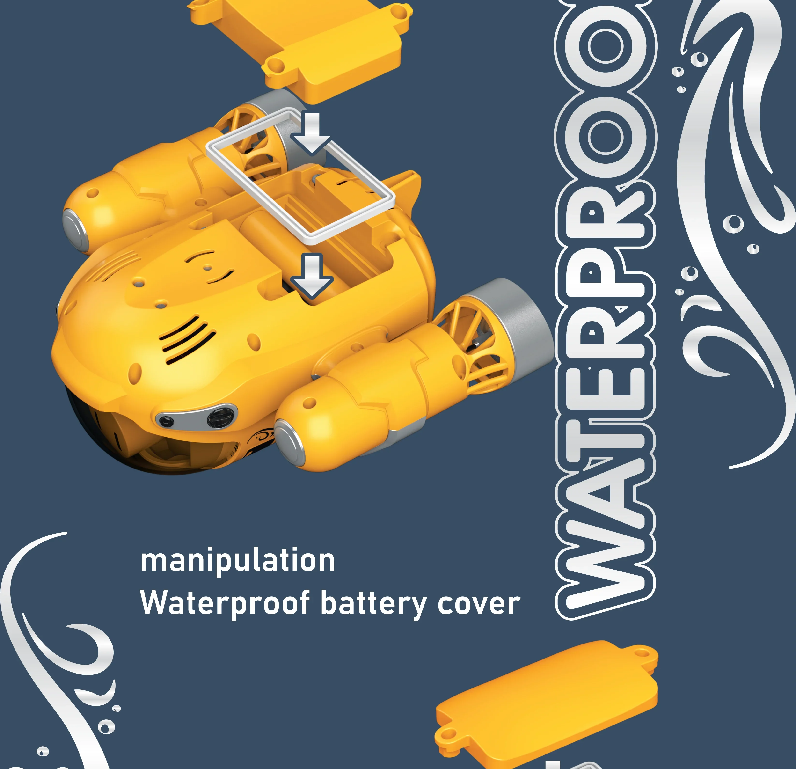 2.4G Remote Control Motorboat Waterproof Spray Swimming Pool Bathing RC Steamboat Toy For Boys And Girls Children Christmas Gift