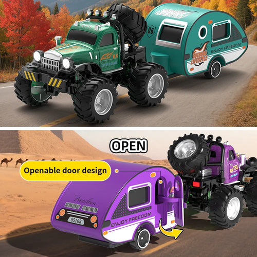 Load image into Gallery viewer, RC, New 1:64 Rc Car Mini 2.4Ghz City Road Handle High Speed Alloy All Terrain Remote Control Car Dual Control Children&#39;s Toys Gifts
