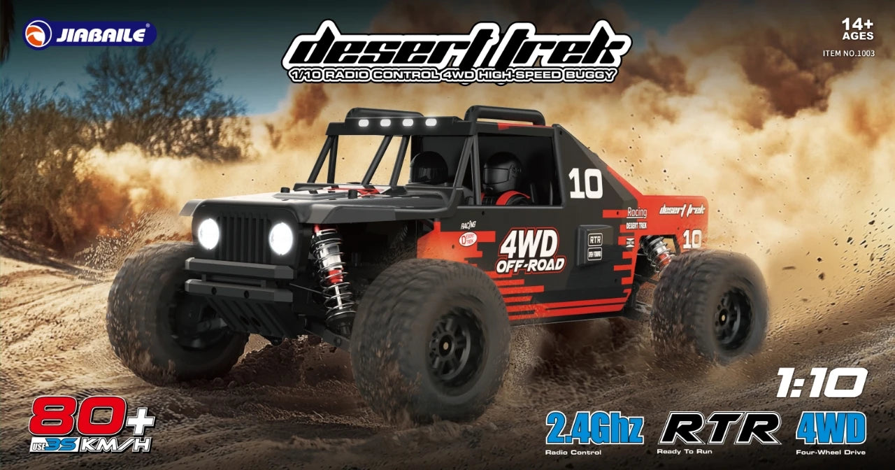 JBL 1/10 RC Car 4x4 RTR Electric Off-Road Crawler Brushless 2.4G High Speed Remote Control Climbing Vehicle Model Toys