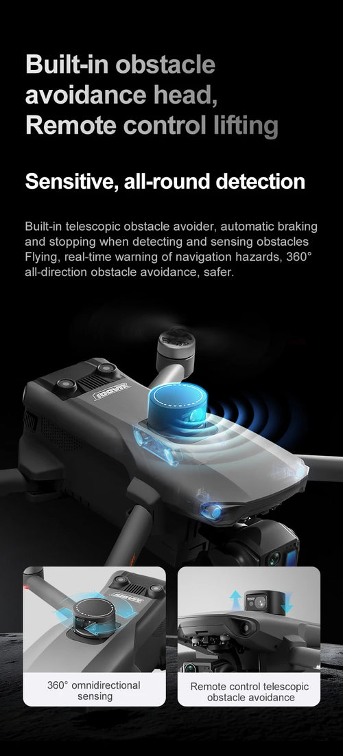 Load image into Gallery viewer, ZLL A25 PRO GPS Drone 8K Camera 3-Axis Gimbal WIFI Obstacle Avoidance Touch Screen FPV Brushless EIS Electronic RC Quadcopter ﻿
