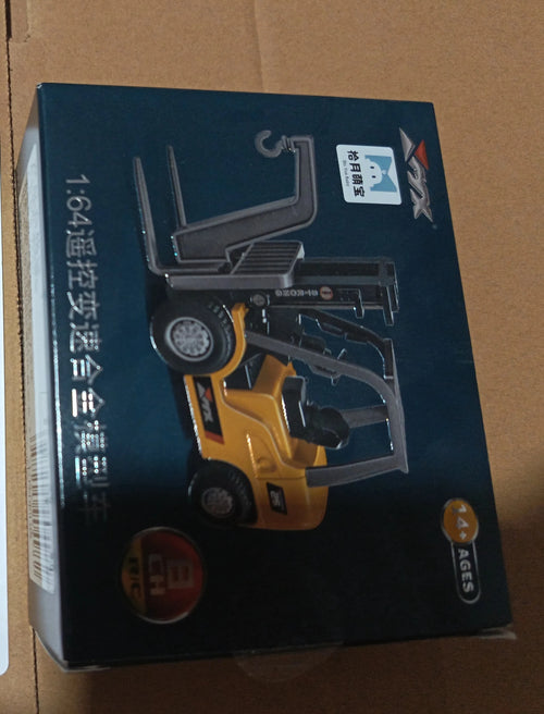 Load image into Gallery viewer, New 1/64 Remote-Controlled Alloy Forklift Engineering Vehicle Tabletop Toys Model Collection Gift For Boys
