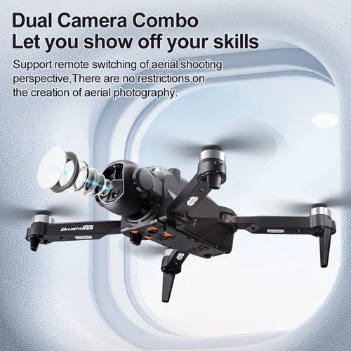 Load image into Gallery viewer, 2025 NEW M7 Drone with Large Screen 5G  HD EIS Camera Brushless RC Quadcopter Drone Aerial Photography Gifts
