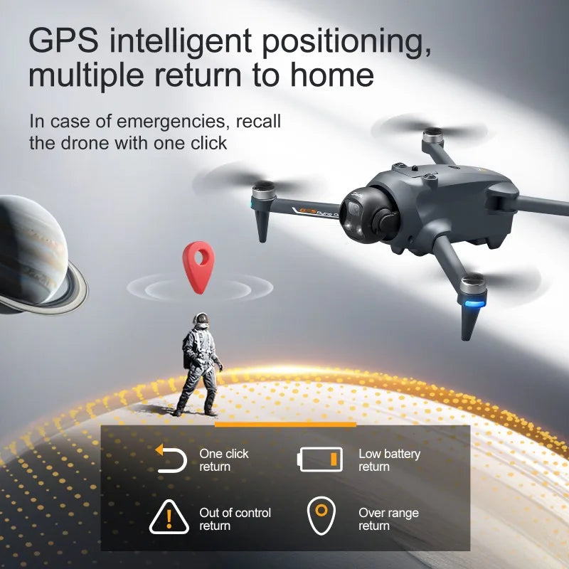 NEW YL059 Mini RC Quadcopter 4K Drone HD Camera FPV GPS Flight Optical Flow Positioning Long battery life RC Toy Boy Gift Dron