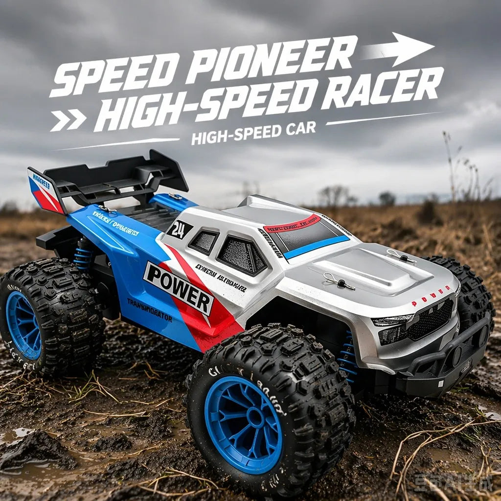 4WD 75KM/H RC Car Super Brushle High Speed Buggy 4x4 Off Road Remote Control High Speed Drift Racing Truck Drift Racing Toy Gift
