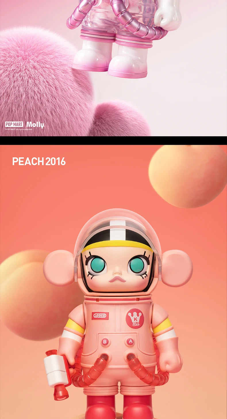 POP MART MEGA SPACE MOLLY 100% SERIES 3 Mystery Box 1PC/9PCS POPMART Blind Box Action Figure Cute Toy
