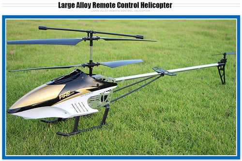 Load image into Gallery viewer, Rc Helicopter With Remote Control Extra Durable Big Plane Toy For Kids Drone Model Outdoor 3.5CH 80cm Aircraft Large Helicoptero
