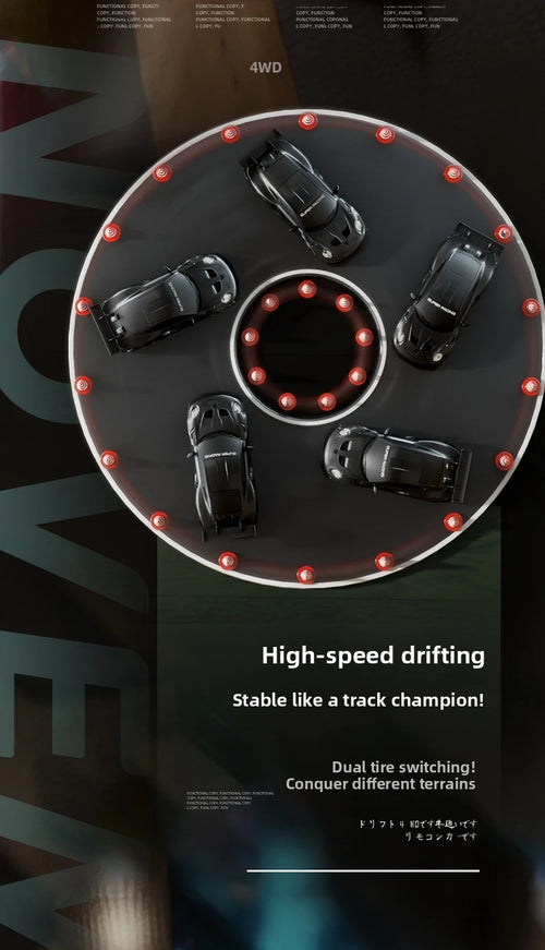 Load image into Gallery viewer, 2025 New, Limited Edition Rc Drift GT3 RS 911 mi SU7 1:20 Drift Racing Car, Racing Kids Gift with High Speed Remote Control
